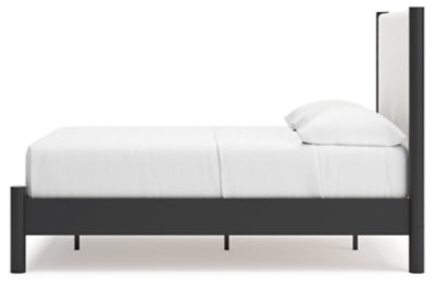 Cadmori Upholstered Bed - Plourde Furniture Co (Caribou, ME)