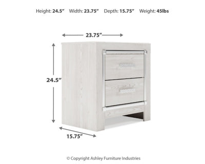 Altyra Nightstand - Plourde Furniture Co (Caribou, ME)