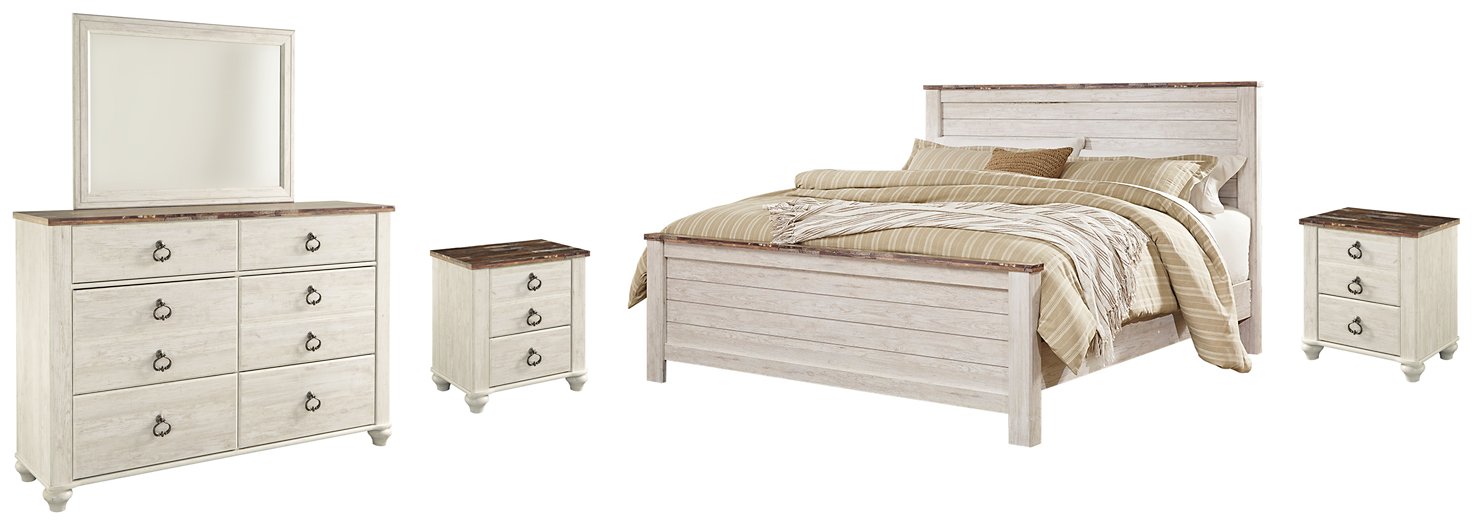 Willowton Bedroom Set - Plourde Furniture Co (Caribou, ME)