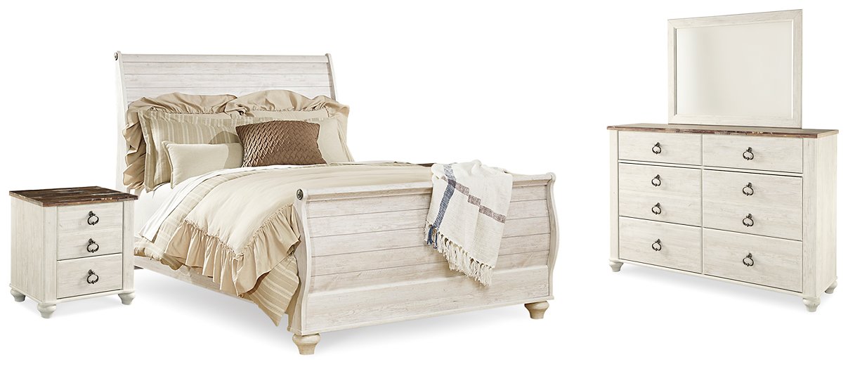 Willowton Bedroom Set - Plourde Furniture Co (Caribou, ME)