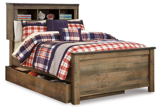 Trinell Bed with Storage - Plourde Furniture Co (Caribou, ME)