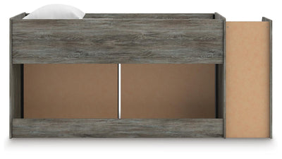 Frandern Loft Bed with Drawer Storage - Plourde Furniture Co (Caribou, ME)