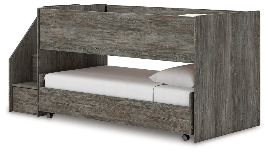 Frandern Loft Bed - Plourde Furniture Co (Caribou, ME)