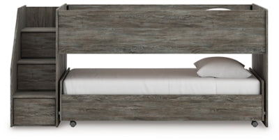 Frandern Loft Bed - Plourde Furniture Co (Caribou, ME)