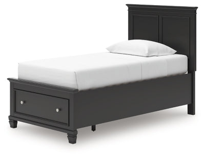 Lanolee Panel Storage Bed - Plourde Furniture Co (Caribou, ME)