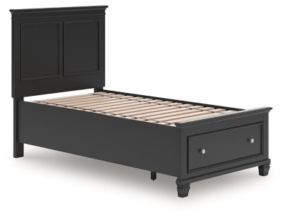 Lanolee Panel Storage Bed - Plourde Furniture Co (Caribou, ME)