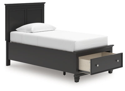 Lanolee Panel Storage Bed - Plourde Furniture Co (Caribou, ME)