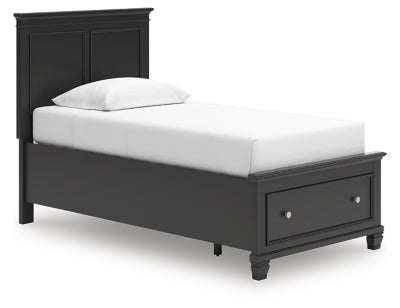 Lanolee Panel Storage Bed - Plourde Furniture Co (Caribou, ME)