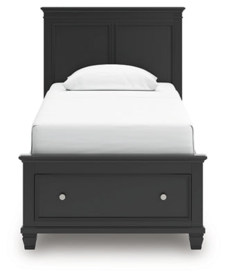 Lanolee Panel Storage Bed - Plourde Furniture Co (Caribou, ME)