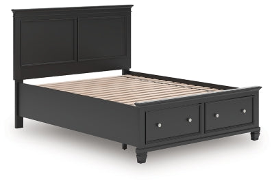 Lanolee Panel Storage Bed - Plourde Furniture Co (Caribou, ME)