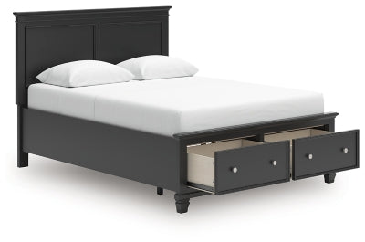 Lanolee Panel Storage Bed - Plourde Furniture Co (Caribou, ME)