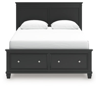 Lanolee Panel Storage Bed - Plourde Furniture Co (Caribou, ME)