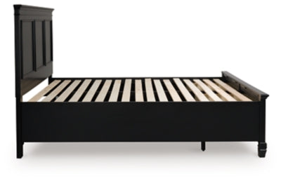 Lanolee Panel Storage Bed - Plourde Furniture Co (Caribou, ME)