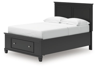 Lanolee Panel Storage Bed - Plourde Furniture Co (Caribou, ME)