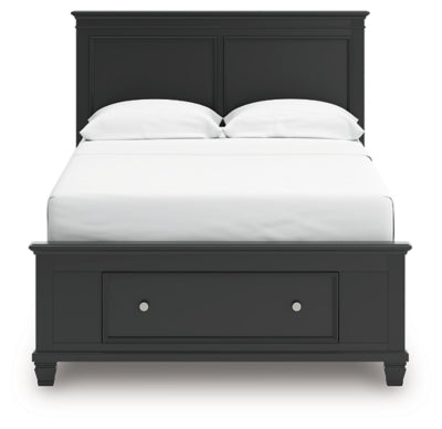 Lanolee Panel Storage Bed - Plourde Furniture Co (Caribou, ME)