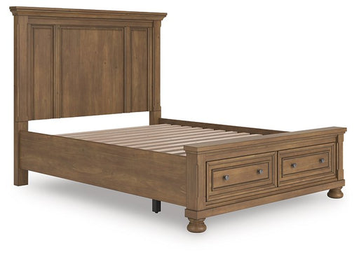 Feddinger Panel Storage Bed - Plourde Furniture Co (Caribou, ME)