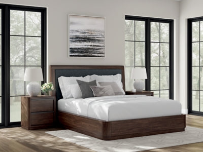 Dilenno Upholstered Bed - Plourde Furniture Co (Caribou, ME)