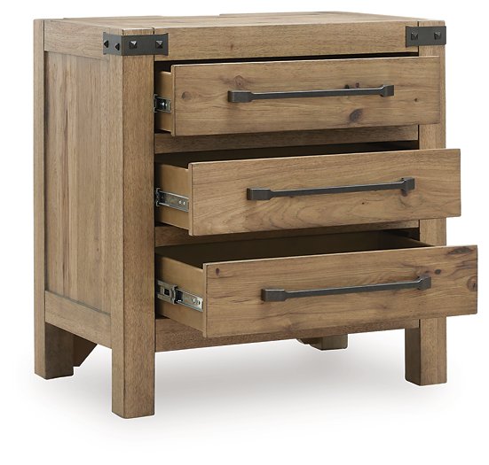 Ridgester Nightstand - Plourde Furniture Co (Caribou, ME)