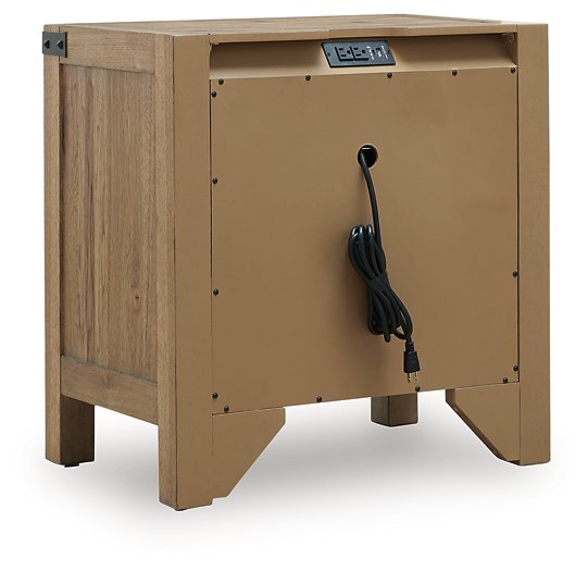 Ridgester Nightstand - Plourde Furniture Co (Caribou, ME)