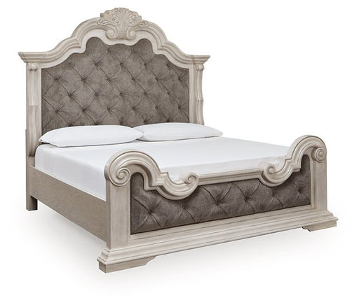 Bruchandi Upholstered Bed - Plourde Furniture Co (Caribou, ME)