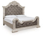 Bruchandi Upholstered Bed - Plourde Furniture Co (Caribou, ME)