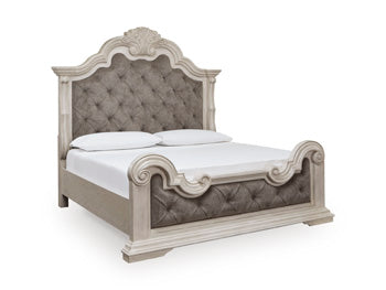 Bruchandi Upholstered Bed - Plourde Furniture Co (Caribou, ME)
