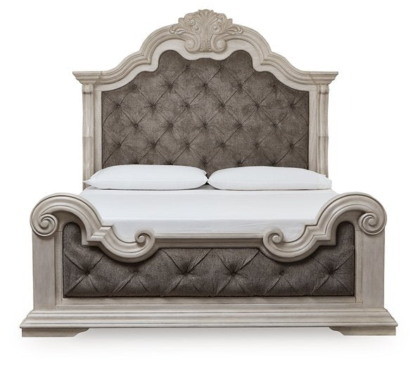 Bruchandi Upholstered Bed - Plourde Furniture Co (Caribou, ME)