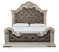 Bruchandi Upholstered Bed - Plourde Furniture Co (Caribou, ME)