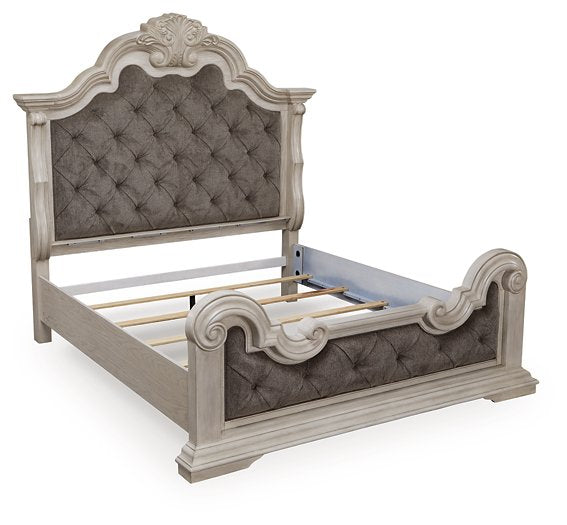 Bruchandi Upholstered Bed - Plourde Furniture Co (Caribou, ME)