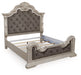 Bruchandi Upholstered Bed - Plourde Furniture Co (Caribou, ME)