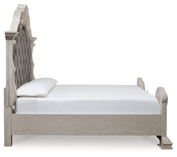 Bruchandi Upholstered Bed - Plourde Furniture Co (Caribou, ME)