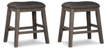 Caitbrook Counter Height Upholstered Bar Stool - Plourde Furniture Co (Caribou, ME)