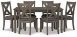 Caitbrook Dining Table and Chairs (Set of 7) - Plourde Furniture Co (Caribou, ME)