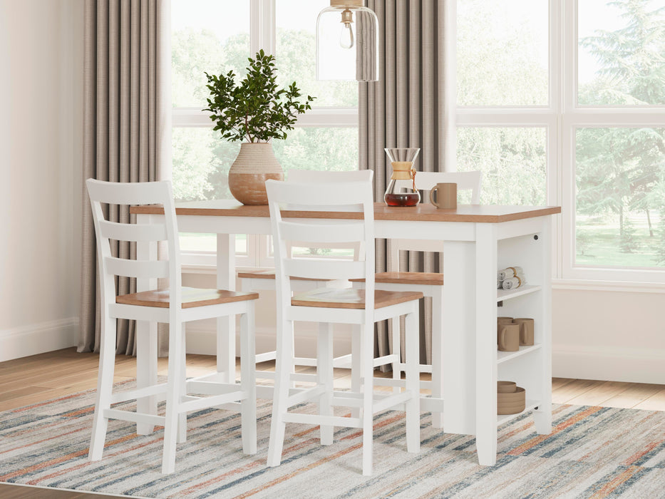 Gesthaven Counter Height Dining Table - Plourde Furniture Co (Caribou, ME)