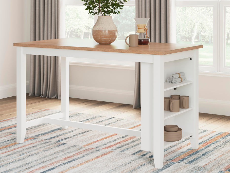 Gesthaven Counter Height Dining Table - Plourde Furniture Co (Caribou, ME)