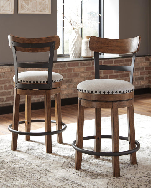 Valebeck Counter Height Bar Stool - Plourde Furniture Co (Caribou, ME)