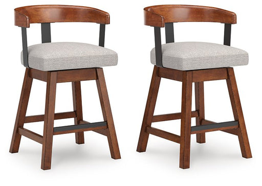 Ralene Counter Height Barstool (Set of 2) - Plourde Furniture Co (Caribou, ME)