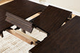 Haddigan Counter Height Dining Extension Table - Plourde Furniture Co (Caribou, ME)