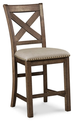 Moriville Counter Height Dining Set - Plourde Furniture Co (Caribou, ME)