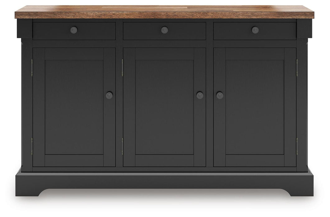 Wildenauer Dining Buffet - Plourde Furniture Co (Caribou, ME)