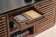Kallari Credenza with Desk Return - Plourde Furniture Co (Caribou, ME)