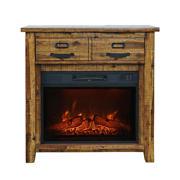 Cannon Valley Electric Fireplace Media Console