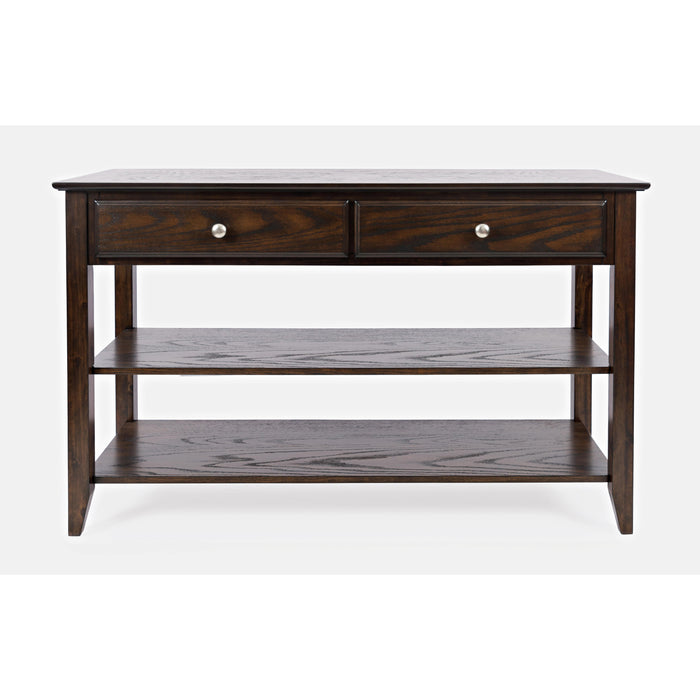 Espresso Sofa Table