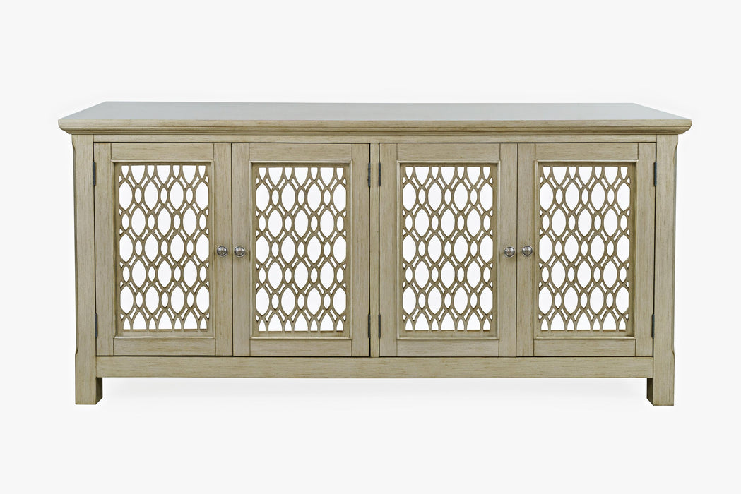 Isabella 69 inch Mirrored Accent Cabinet