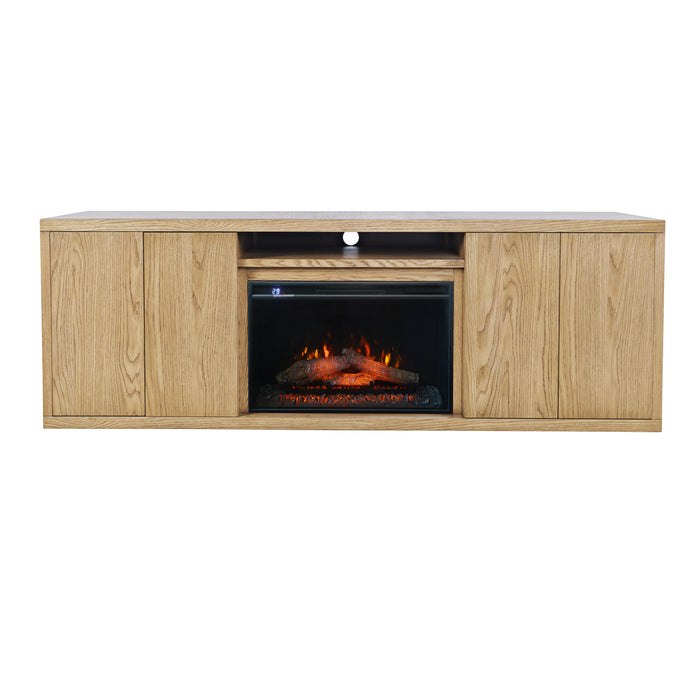 Laurel Cr 78 inch Fireplace Nat