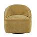 Lulu Swivel Accent Chair - Plourde Furniture Co (Caribou, ME)