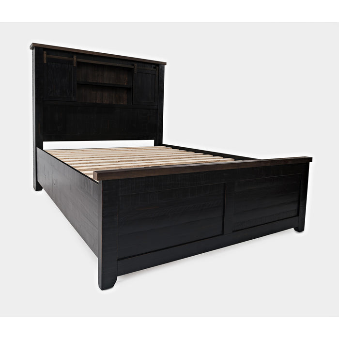 Madison County Queen Barn Door Bed