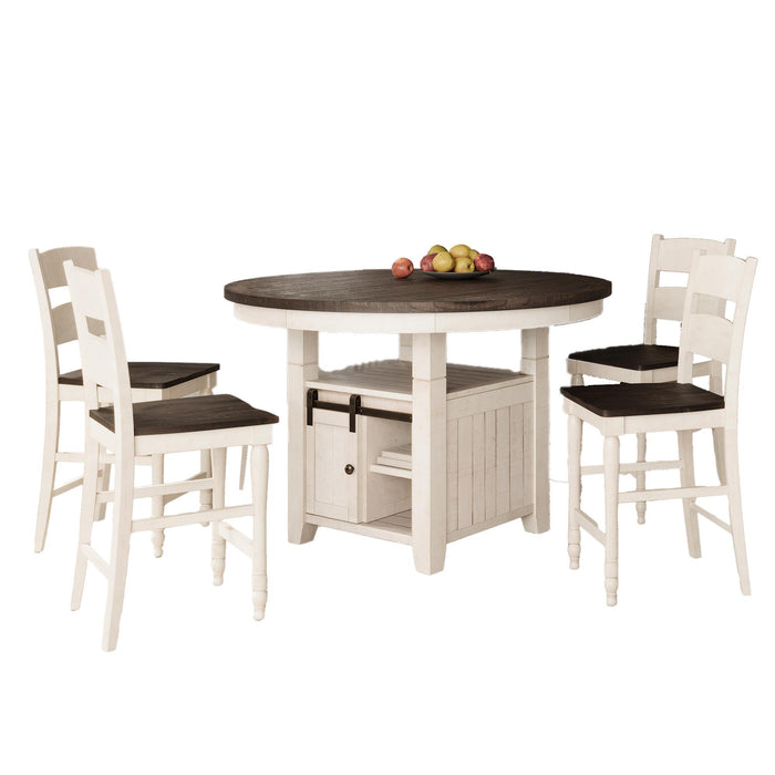 Madison County Round 5 Piece Counter Set