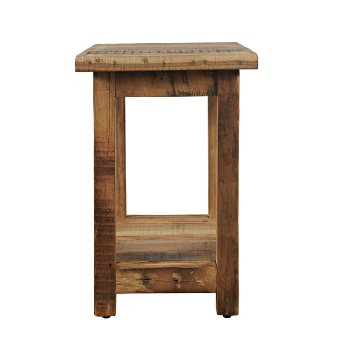 Reclamation Chairside End Table