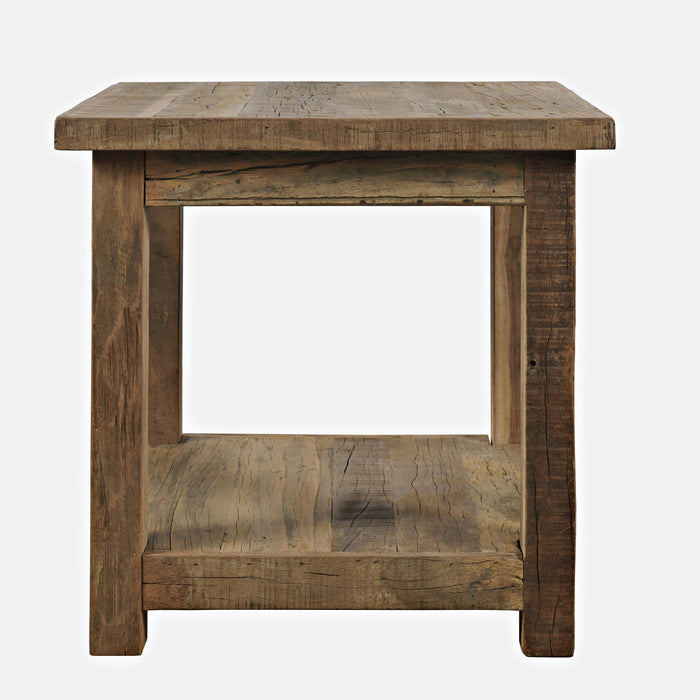 Reclamation Square End Table